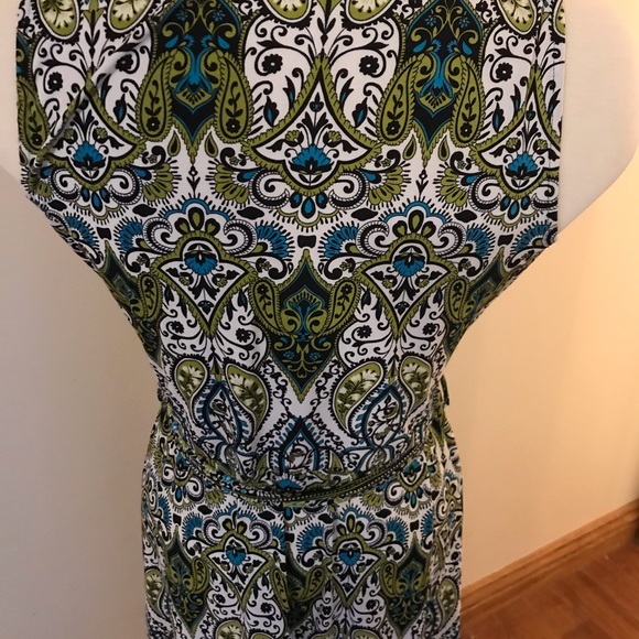 Apt 9 Dress Faux Wrap Paisley Dress - Picture 4 of 4